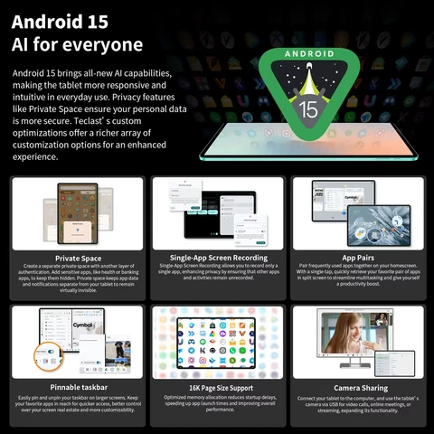 Teclast P50 AI Таблет 11 дюймов