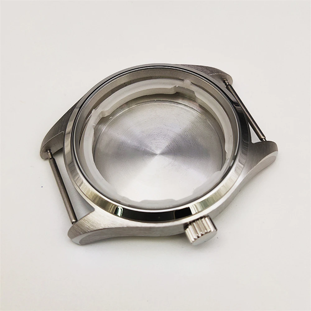 Men Watch Modification Accessories Mechanical Cases 40MM Stainless Steel Watch Case For NH35 NH36 Movement 33.5mm Dial