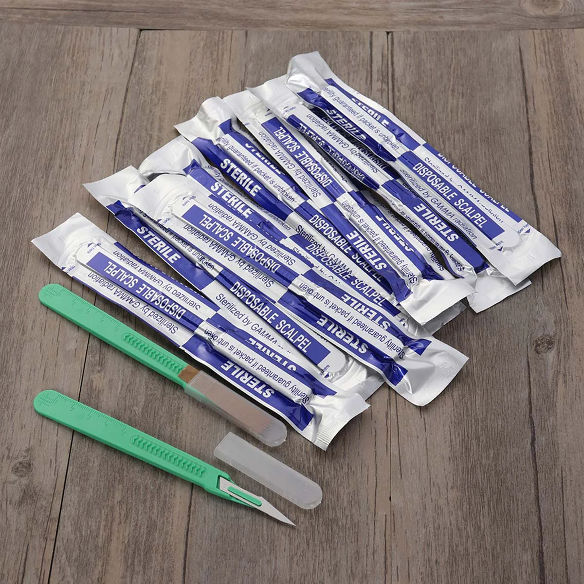 

10 Pcs Handle Scalpel Craft Scalpel Pearlescent Techno Cut Scalpel Scalpel Dissection Disposable Scalpel Blades Box cutter