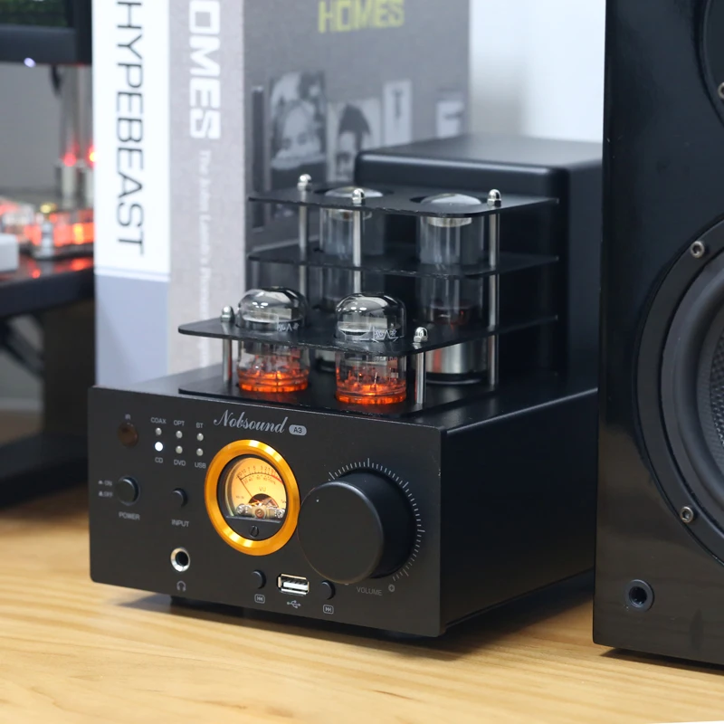 

Fever Bluetooth 5.0 gallbladder electronic tube power amplifier USB DAC optical fiber coaxial full decoding