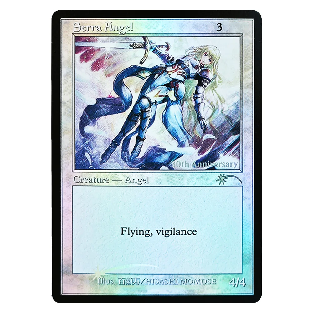 Фото Коллекционные карточки TCG Magical Game Foil высокого качества: Сол Ринг/Серра Ангел/Файр Гардианс - подарок для мальчиков, хобби, игрушки №4