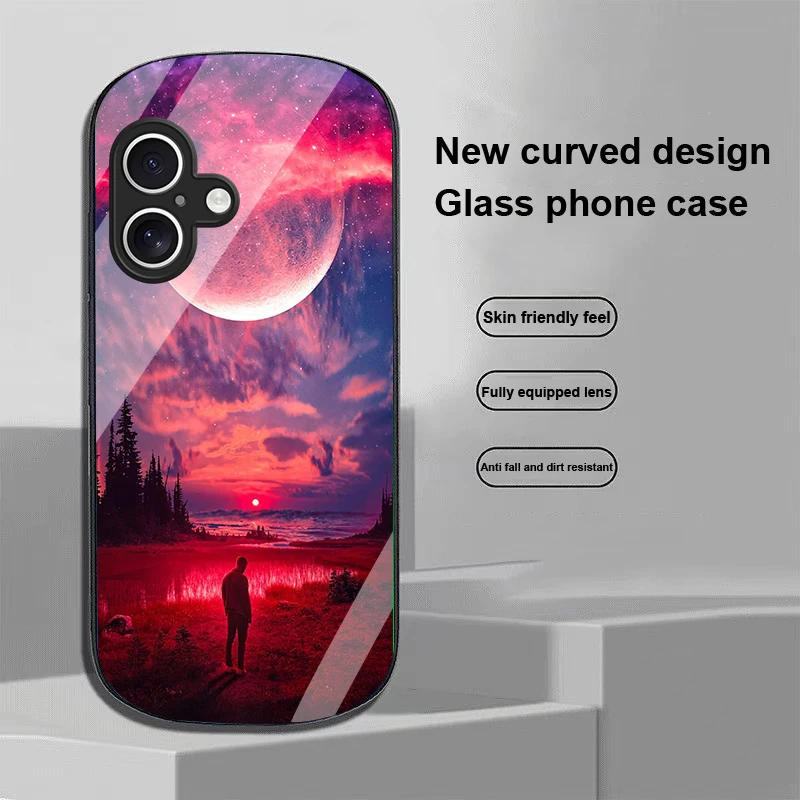 Лунные космонавты для Apple iPhone 16 11 13 15 14 Pro Max 12 Mini 7 8 Plus XR X XS чехол телефона из