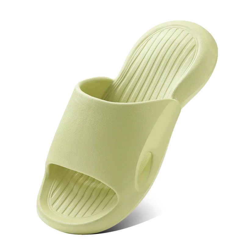 2023 Summer EVA Light Slippers Women And Men Anti-slip Bathroom Slides Leisure Soft Sole Comfortable Couple Home Slippers