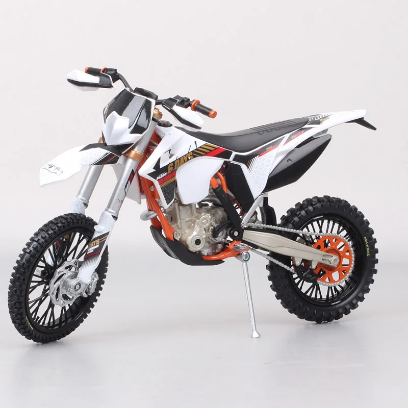 Automaxx  1/12 Scale 350 EXC-F SIX DAYS 6 Germany Saxony Motorcycle Off Road Diecast Toy Vehicles Model  Enduro Dirt Bike images - 6