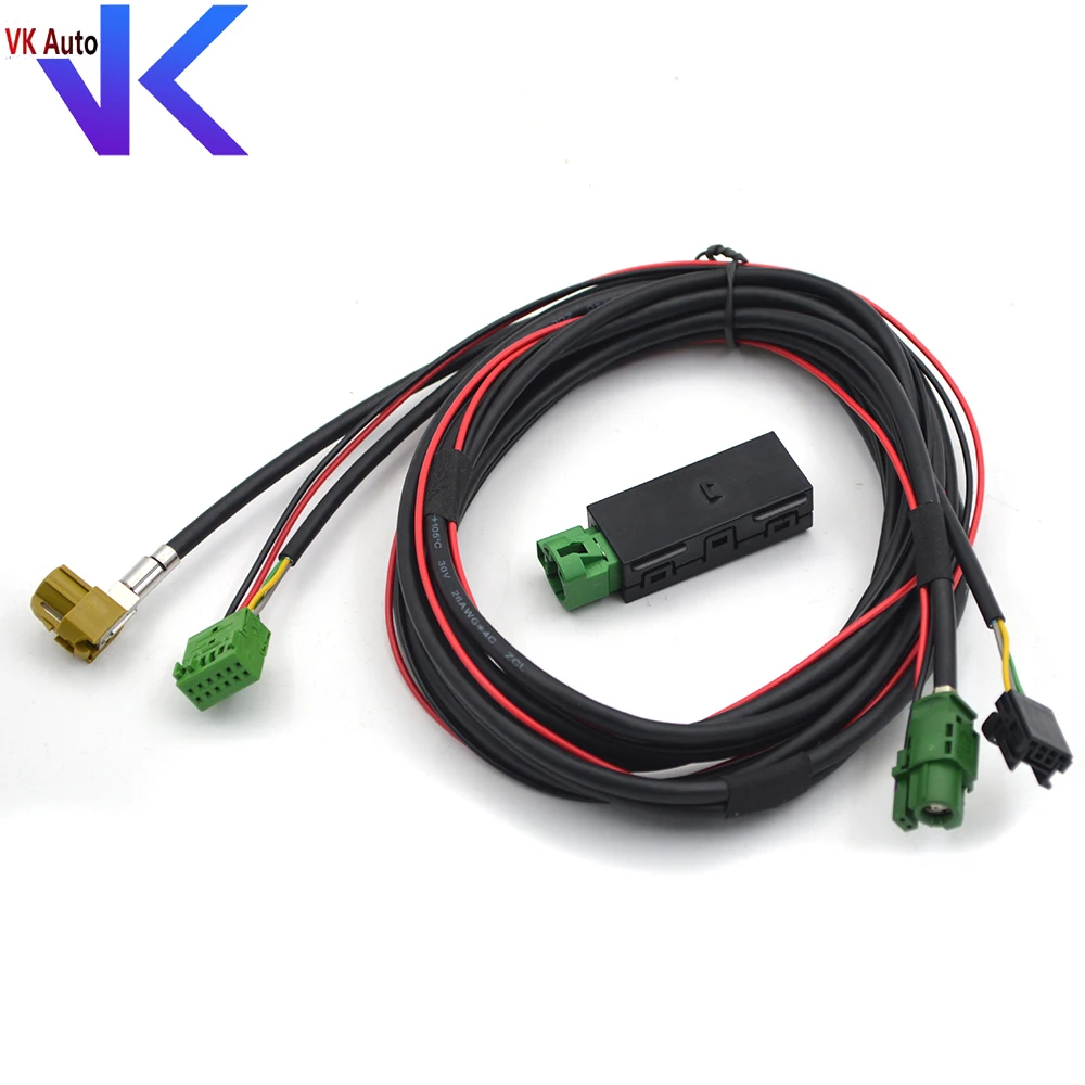 

Для VW Golf 7 MK7 VII для Passat B8 CarPlay Media USB AUX переключатель MIB2 MDI USB AMI адаптер разъем 5Q 0035726 E 5Q0 035 726 E