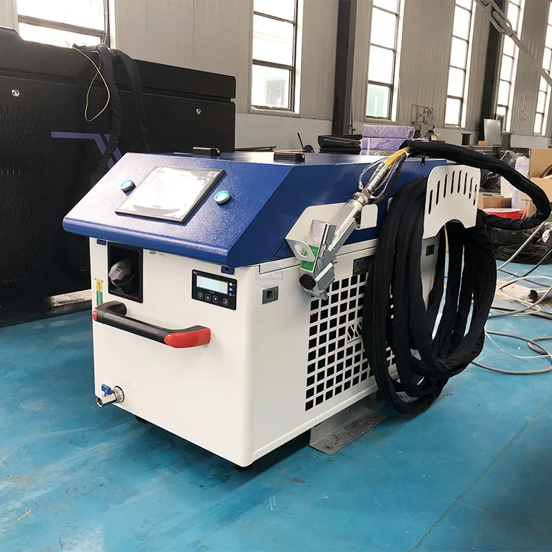 

Portable Handheld Fiber Laser Welding Cleaning Cutting Machine With 1KW/1.5KW/2.0KW JPT Reci Raycus IPG Source