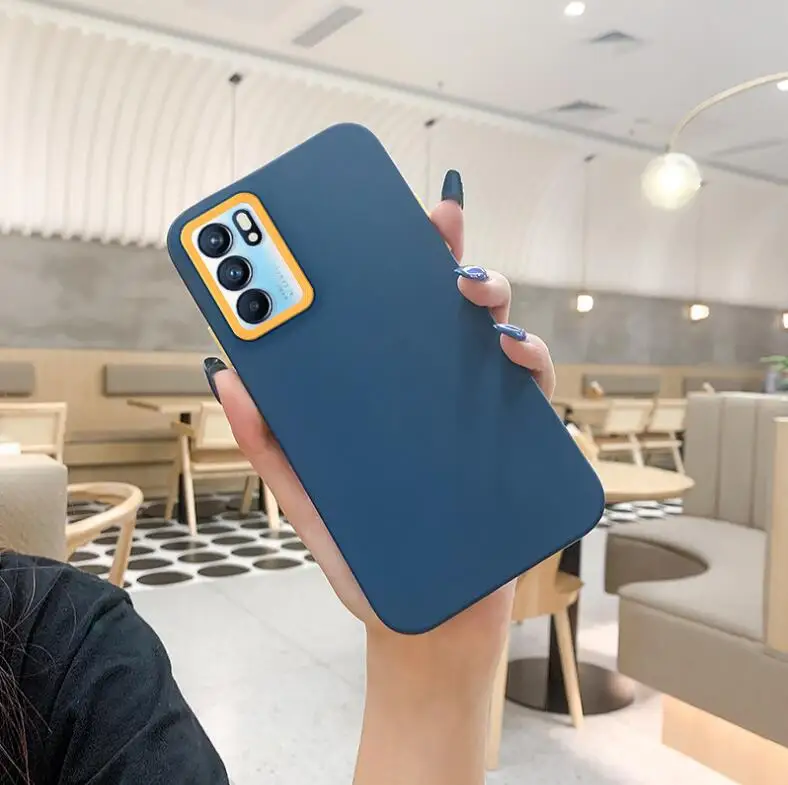 3in1 liquid silicone case for oppo reno 6 pro 5 4 se 2 r17 10 2z anti knock tpu phone cover coque for oppo find x3 k9 pro a9 a11 free global shipping