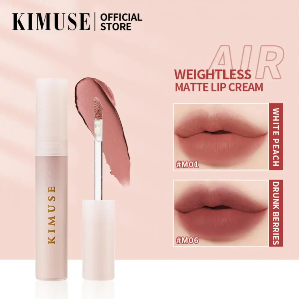 

Moisturizing Liquid Lipstick 6 Colors Natural Face Blusher Velvet Matte Lip Gloss Lip Tint Mud Lips Makeup Face Blush Cosmetics