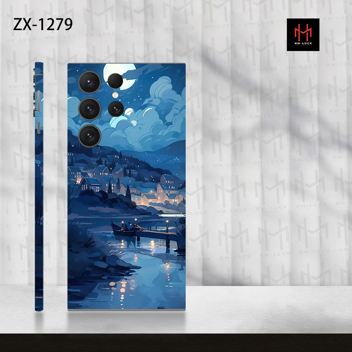 Наклейка на кожу HM для Samsung Galaxy S24 S23 S22 S21 ultra Note20 наклейки заднюю пленку защитная