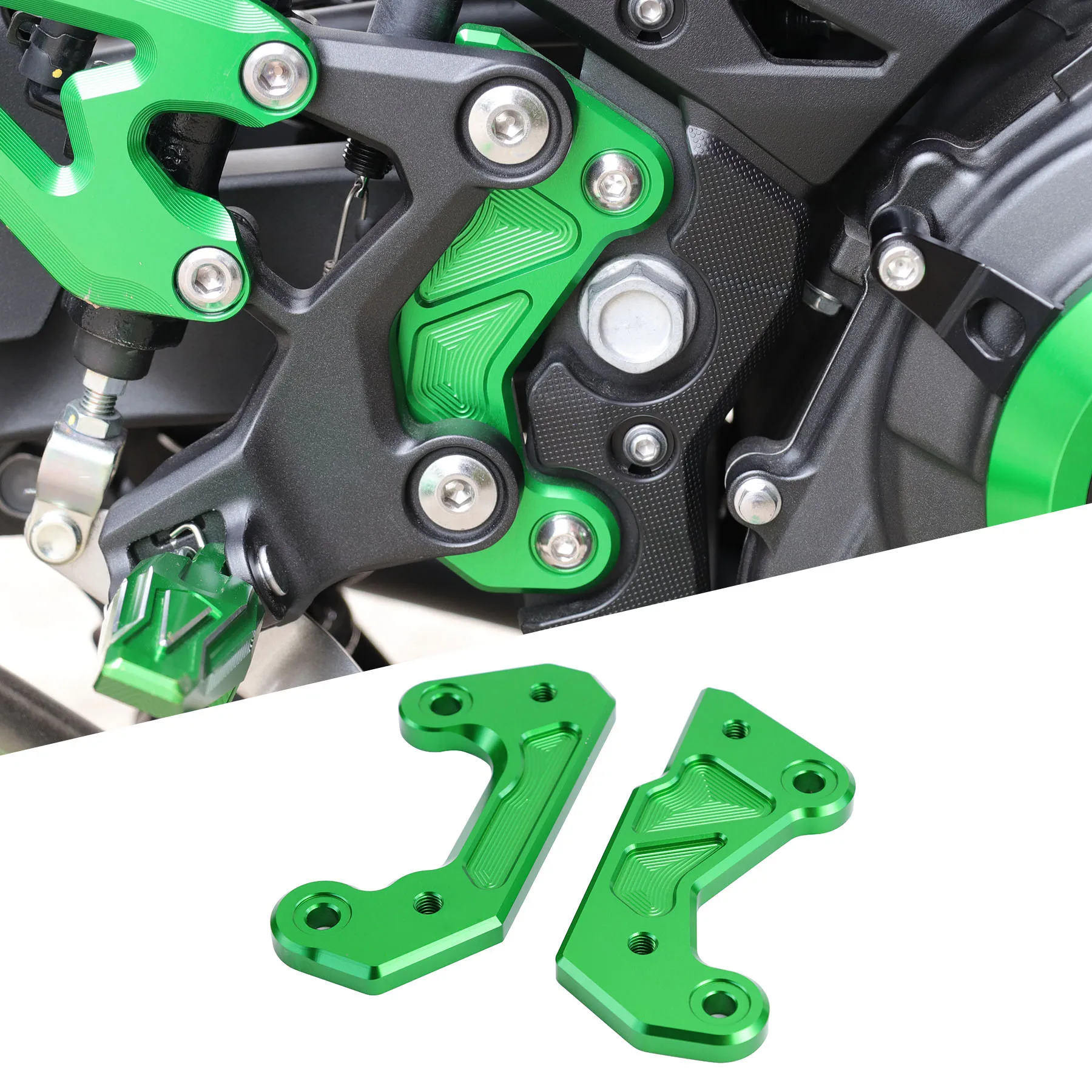 

Motorcycle Heightening Foot Pedal Raising Bracket Pedal For Kawasaki Z400 Ninja 400