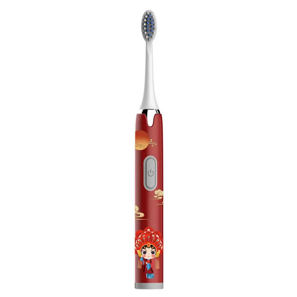 

Waterproof National Tide Soft Bristle Brush Vibration Couple Electric Toothbrush A Protective Product Sonic Toothbrush Soft Wool