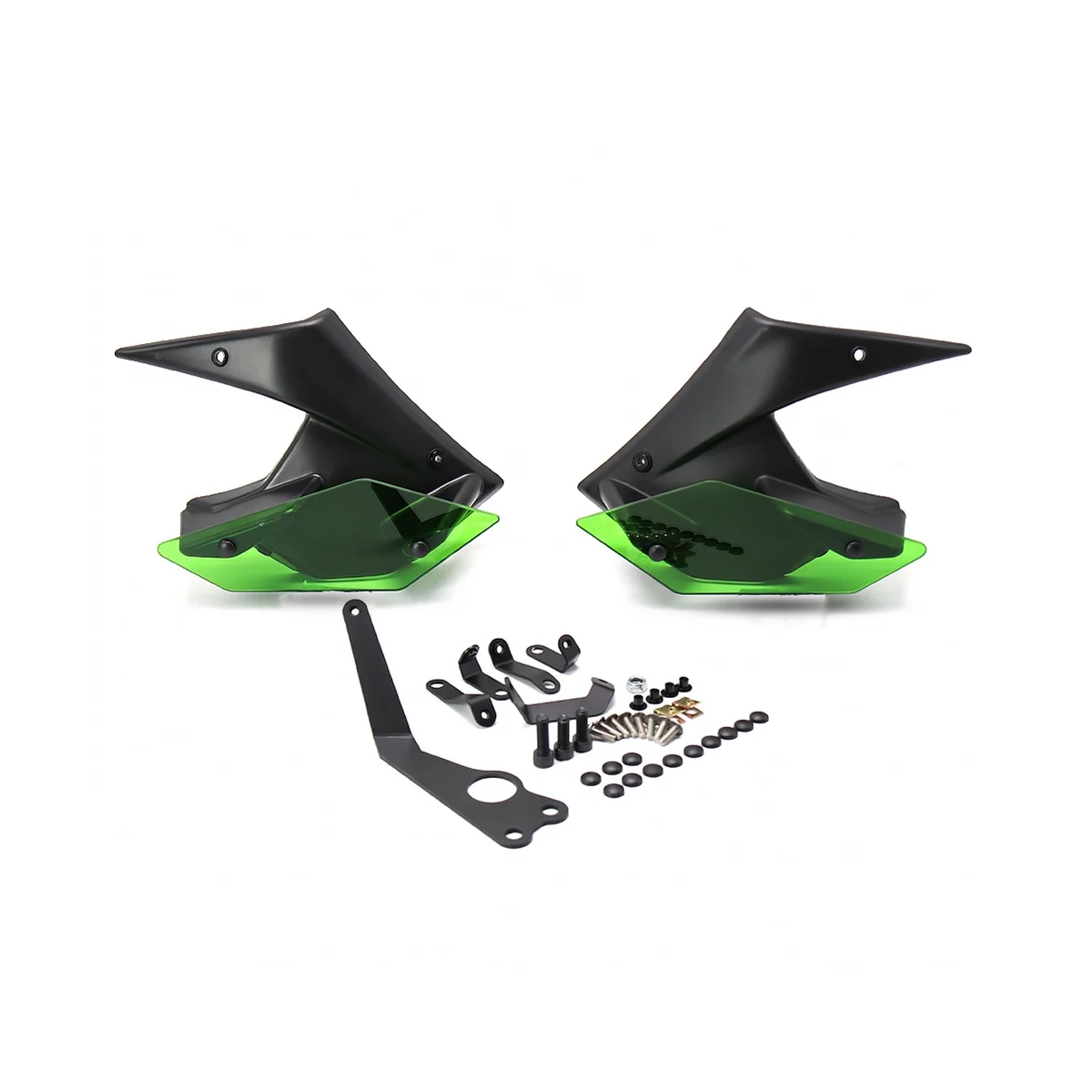 

Обтекатели боковых спойлеров мотоцикла для Kawasaki Z900 Z 900 2020 2021 (зеленые)