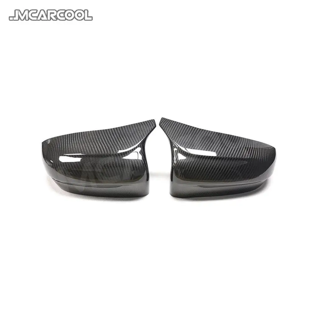 Чехлы на зеркала заднего вида из АБС-пластика/углеродного волокна для BMW 5 серии F90