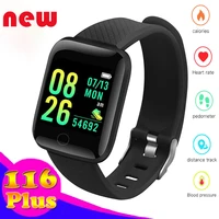 2022 d13 smartwatch exercise fitness tracker heart monitor 116 plus smartwatch mens blood pressure watch womens smart phone