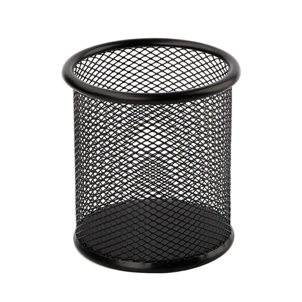 

Держатель для карандашей Z6K4, полый черный органайзер для офиса и школы, металлическая проволока, аксессуары для письменных принадлежностей