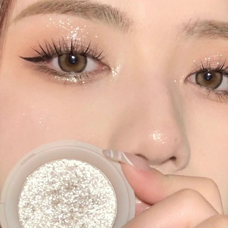 

Monochrome Eyeshadow Palette Long-lasting Waterproof Glitter Shiny Eye Shadow Powder Shimmer Pigment Brighten Makeup Cosmetics