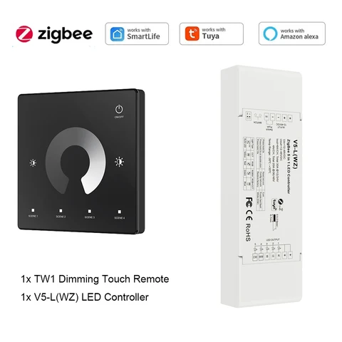 CENFAYA RGB Контроллер Tuya Zigbee 5 в 1