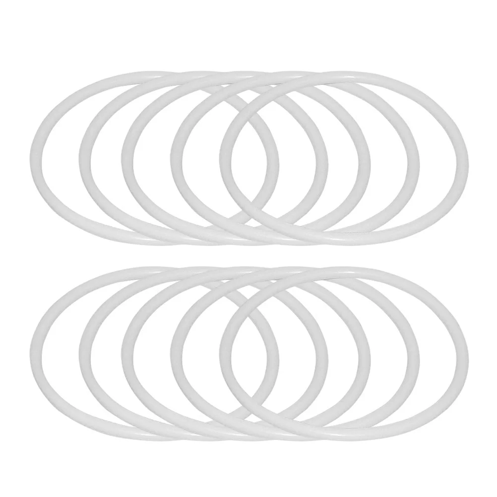 

Dream Hoops Catcher Rings Dreamcatcher Ring Macrame Metal Crafts Diy Craft Hoop Circle Bulk Catchers Supplies White