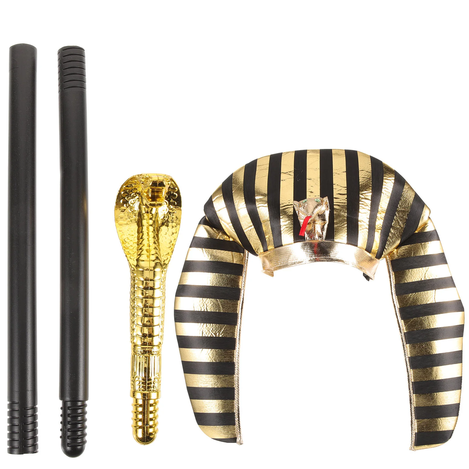 Головной убор для фараона египетский косплей скипетр товары вечеринок