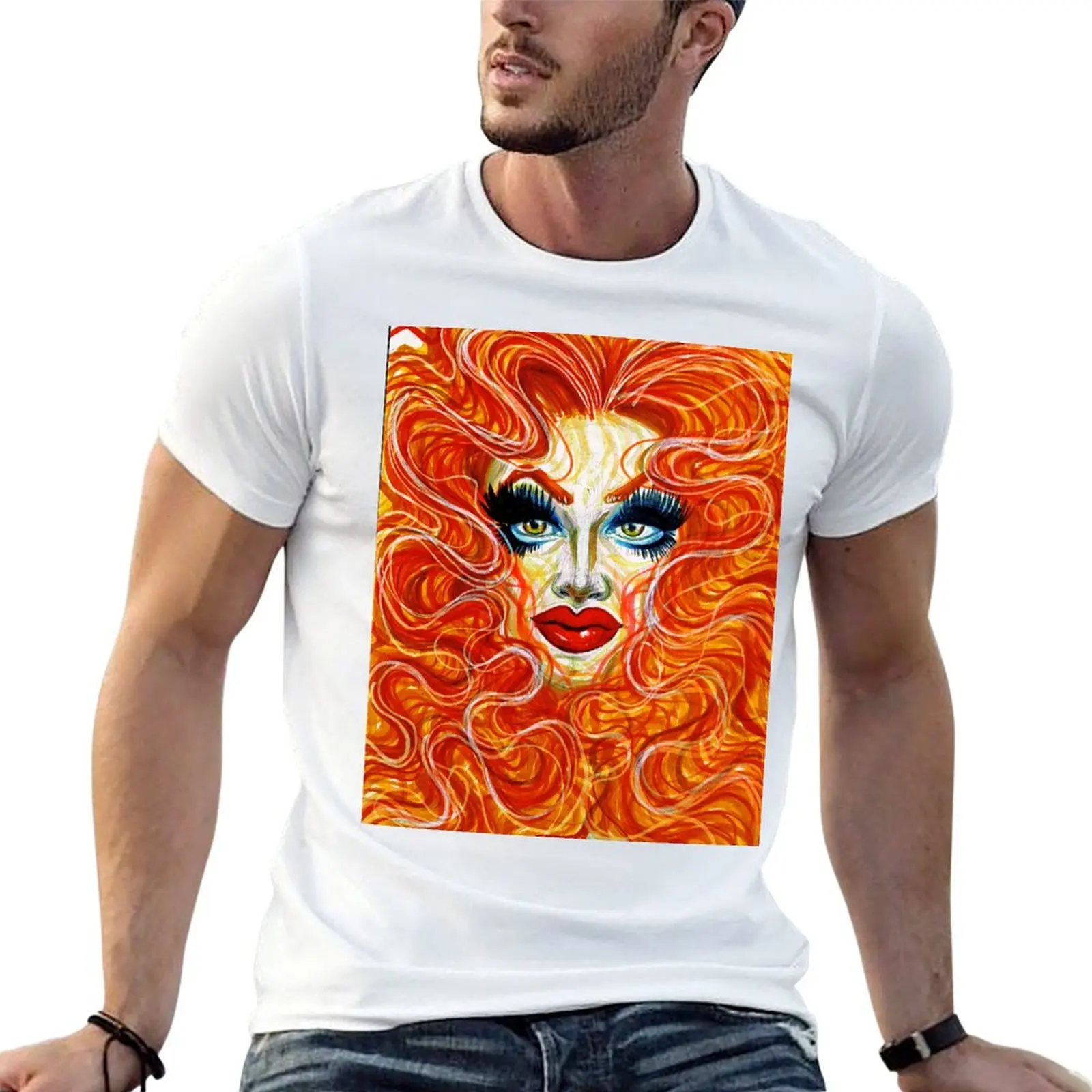 Фото Футболка JINKX MONSOON большого размера с короткими рукавами №1