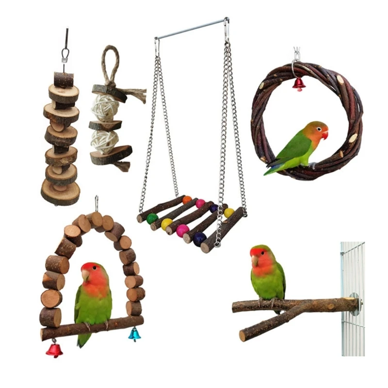 

Клетка для домашних животных, подставка для окуня, качели для попугаев, качели для тренажерного зала, набор игрушек, игрушка для