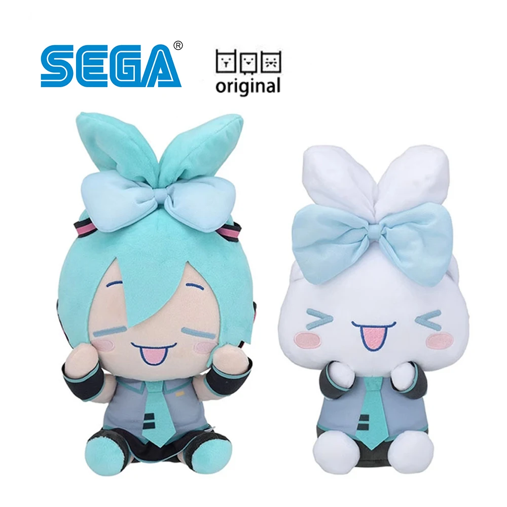 

Оригинальная Интимная игрушка SEGA Hatsune Miku Cinnamoroll, 25 см, оригинальная плюшевая кукла, мультяшная милая фигурка аниме, кукла, игрушки, детские подарки