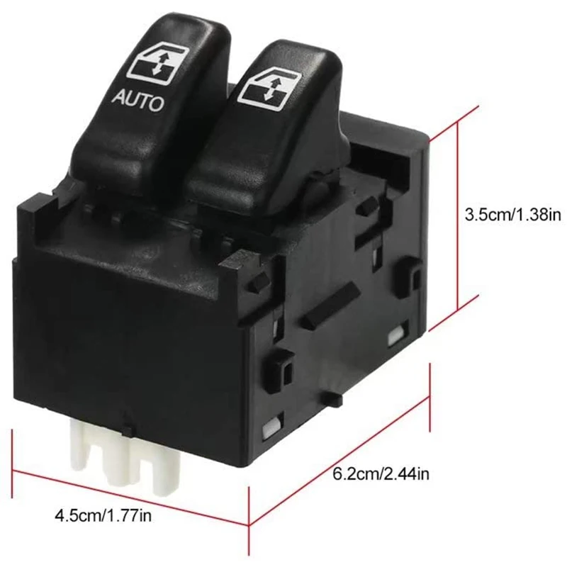 Главный выключатель стеклоподъемника левая кнопка управления со стороны