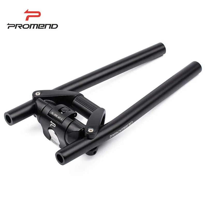 

Bicycle folding handlebar for BMX mountain bike 25.4/31.8mm*600mm stem horizontal handlebar fold bike contraction one shaped bar