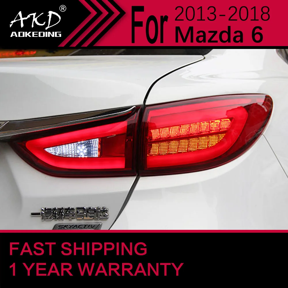 

Автомобильные фары для Mazda 6, светодиодные фары 2013-2016 Atenza Mazda6, передняя лампа Drl, Проекционные линзы, автомобильные аксессуары