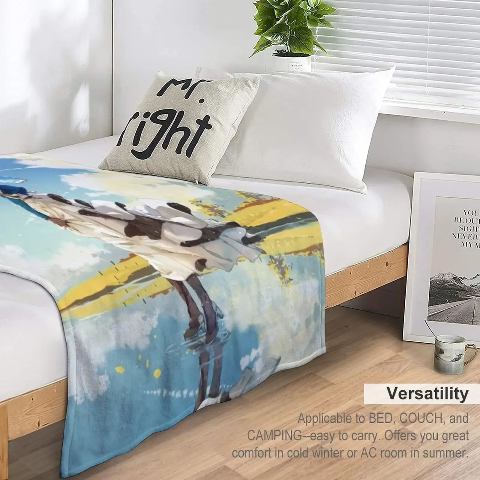 Одеяло Violet Evergarden 3 милые одеяла для постельного белья