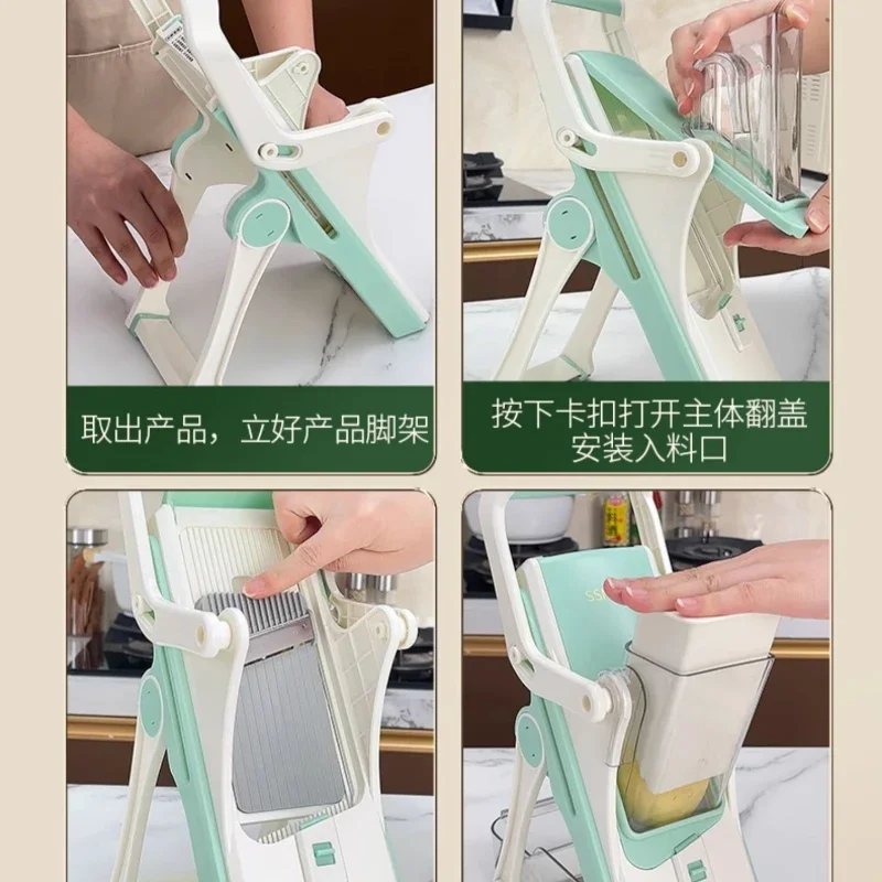 Терка для лимонов Коммерческая кухонная многофункциональная овощерезка