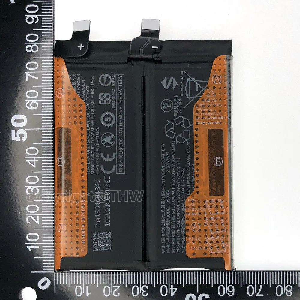 Оригинальный аккумулятор для мобильного телефона XIAOMI BS08FA BS06FA BS05FA BS10FA Black Shark 3 3S 4 4S