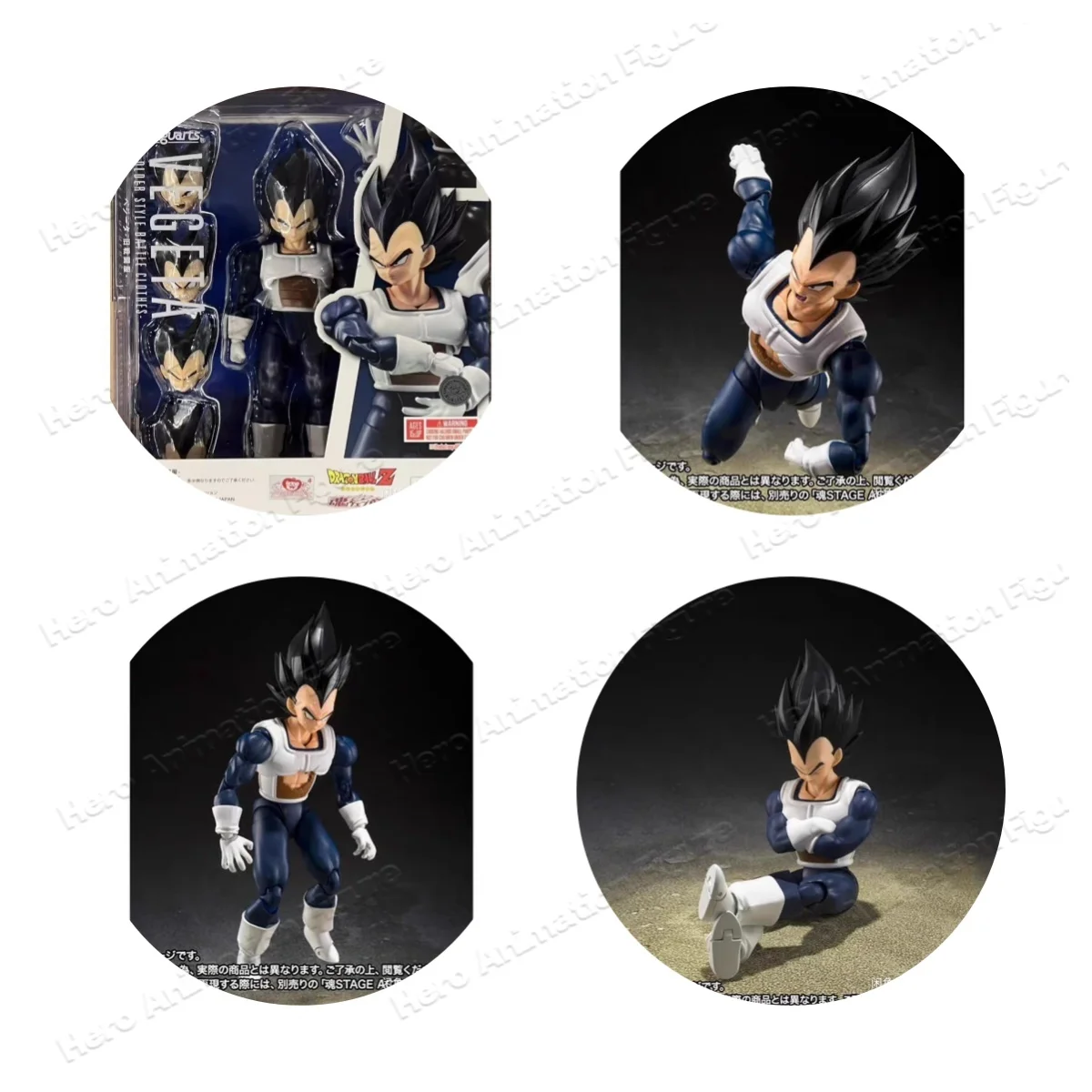 Фото В наличии 100% оригинальная коллекционная фигурка Bandai S.H.Figuarts SHF VEGETA в старом боевом костюме из аниме Dragon Ball Z. №2