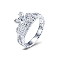 1ct magic adventure moissanite ring for women shining stones 100 s925 sterling silver luxury original fine jewelry 2022 trend