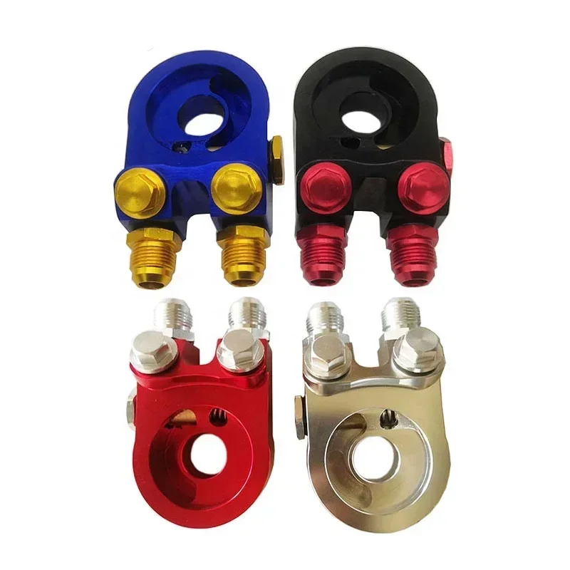 Универсальный адаптер автомобильного масляного радиатора AN10 сэндвич-турбо с