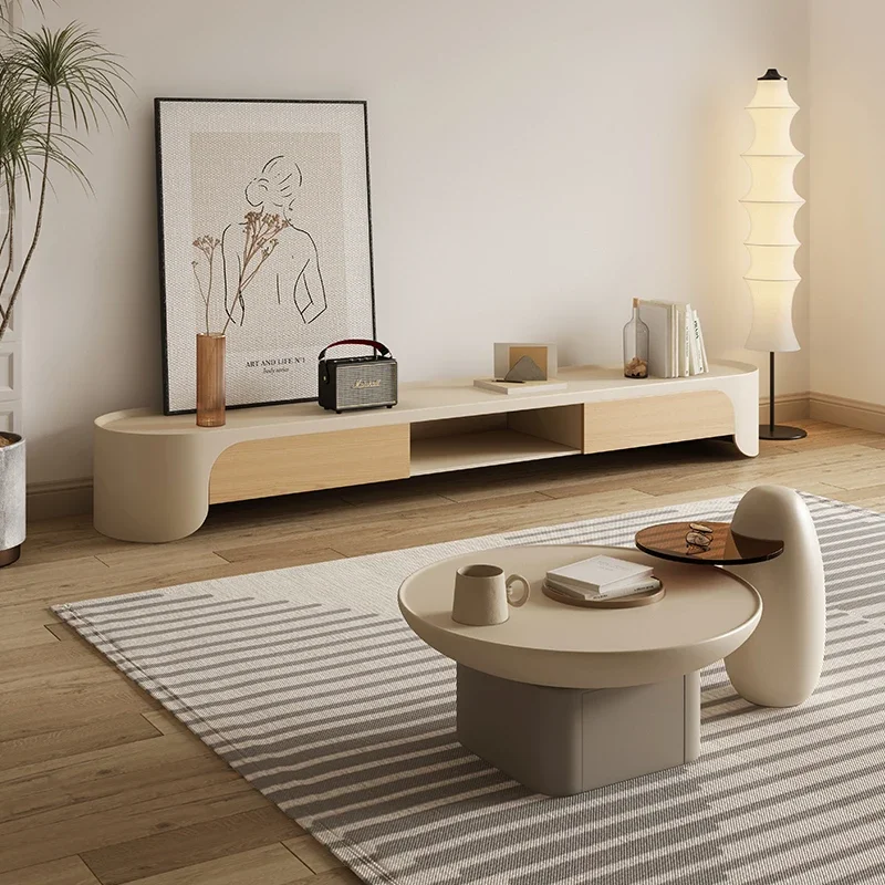 Плавающие полки Подставки для телевизора Современная мебель гостиной Дом