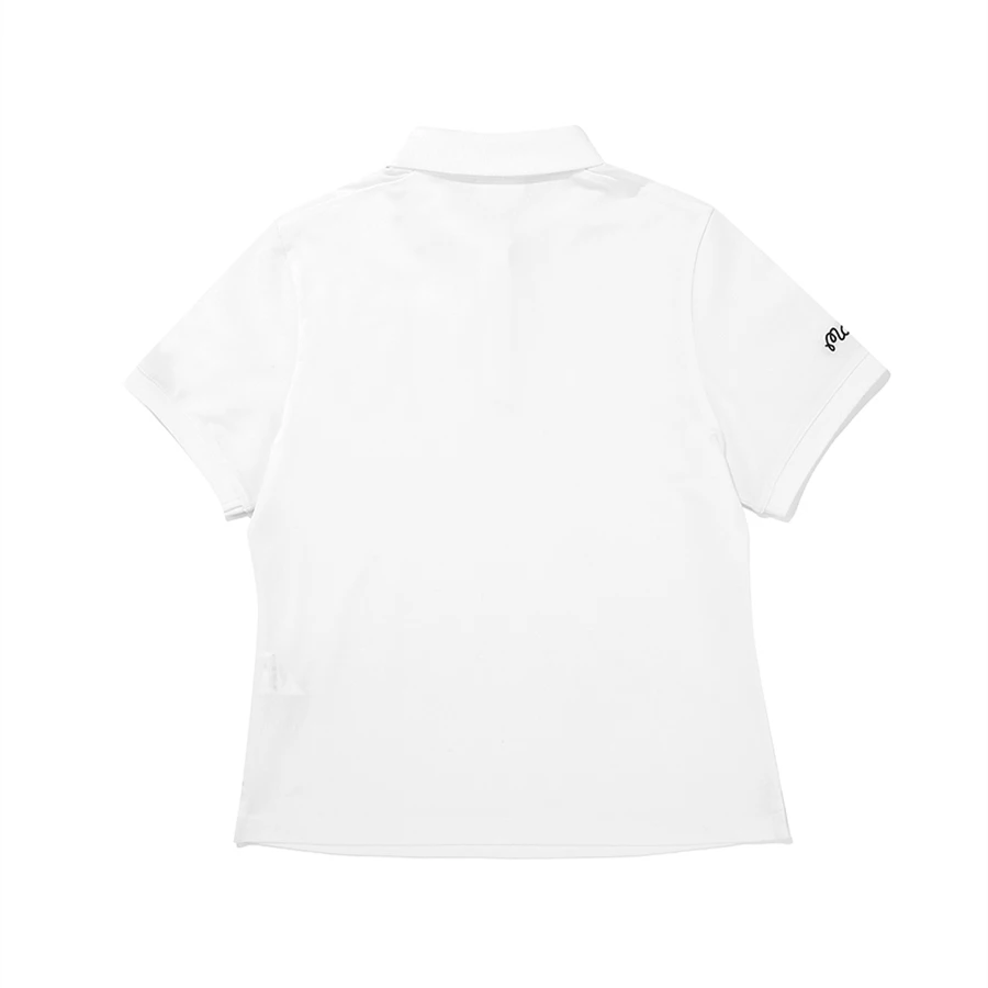 2023 Golf Golf Polo shirt women Beaded Mesh Cotton Breathable Tiger Hat Embroidery Short sleeve Polo T-shirt