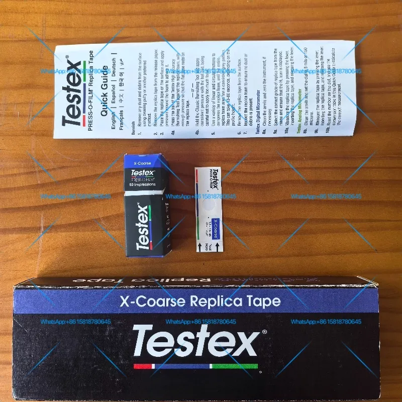 Бумага для измерения шероховатости TESTEX E122 X-Coarse с рисунком Anchor, 38-115 мкм (art.: 3920da7b63fa7) - 3920da7b63fa7