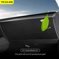 teslon for tesla model 3 invisible car door sill anti kick pad protection side edge film model3 2017 2022 protector stickers