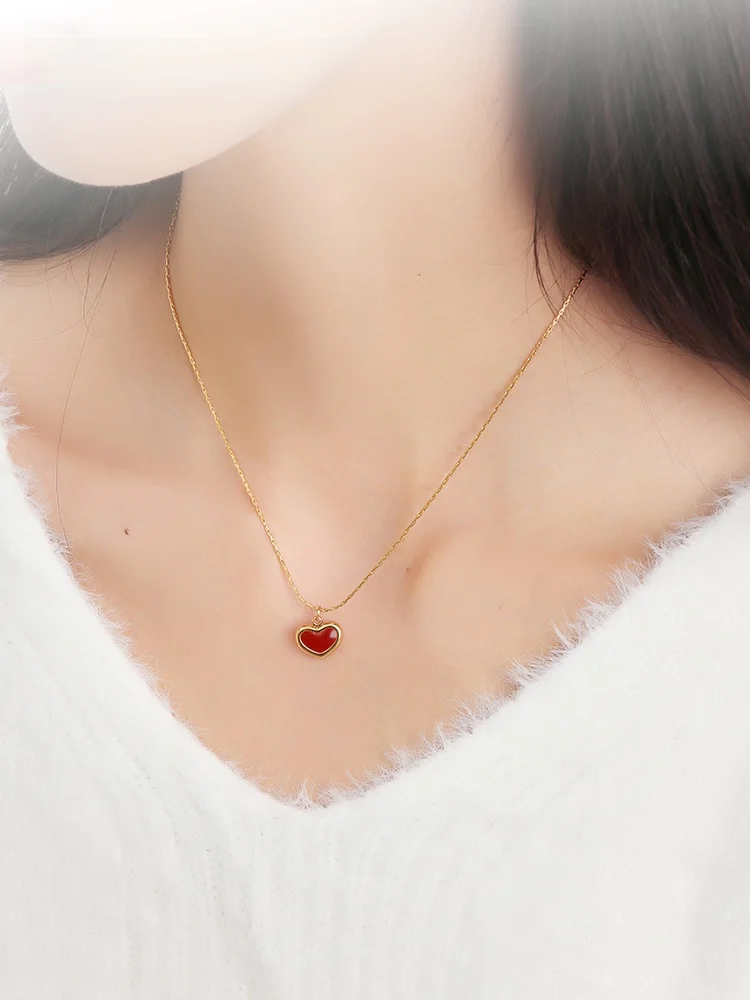 Ожерелье Carlo Meihong Love женское французское ожерелье в стиле ретро универсальное на