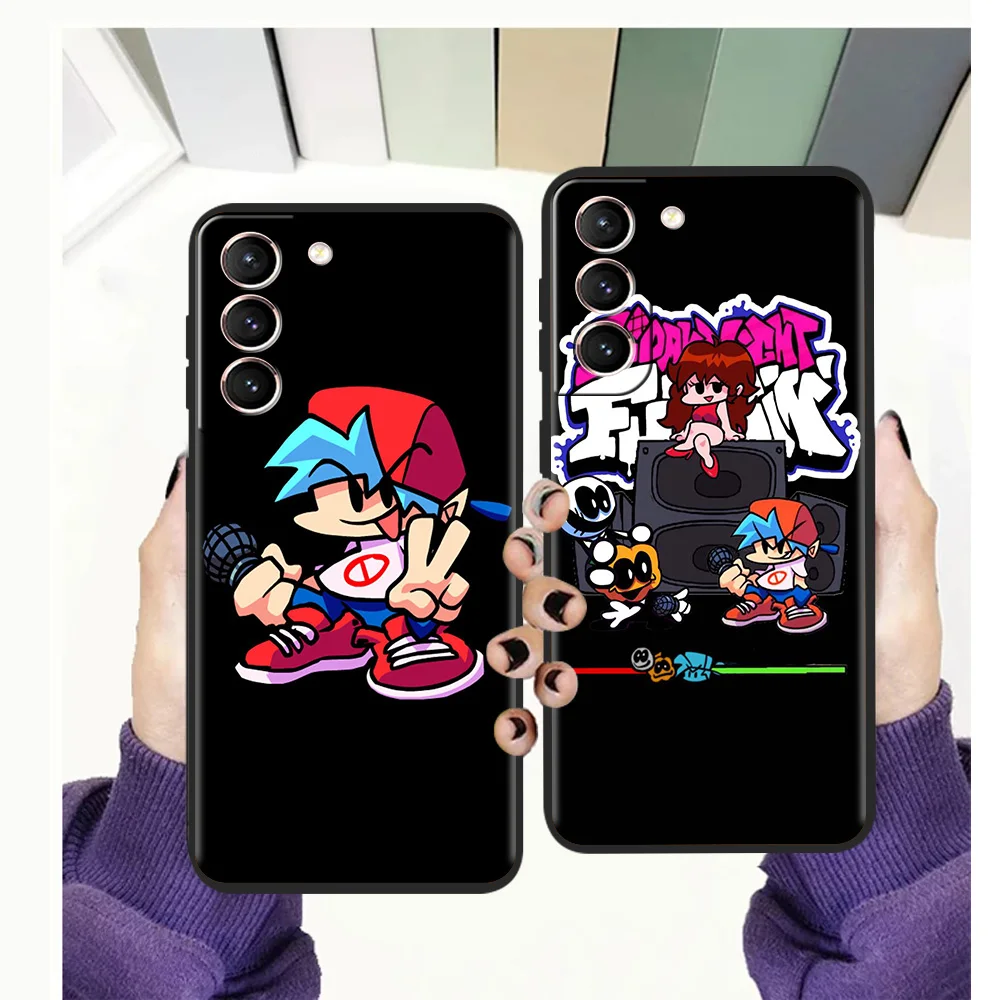 

Friday Night Funkin Case For Samsung S20 FE Note S21 20 10 Ulrta Cover Soft For Samsung S10 S10E S9 M21 M22 M32 M31 5G Plus Bag