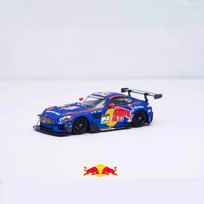 Фото Модель Rhino Model Rm 1:64 Mercedes-AMG GT S №3 в ливрее Red Bull Racing, литая модель, ограниченная серия 699 шт., игрушка для мальчиков, подарок на Рождество №2