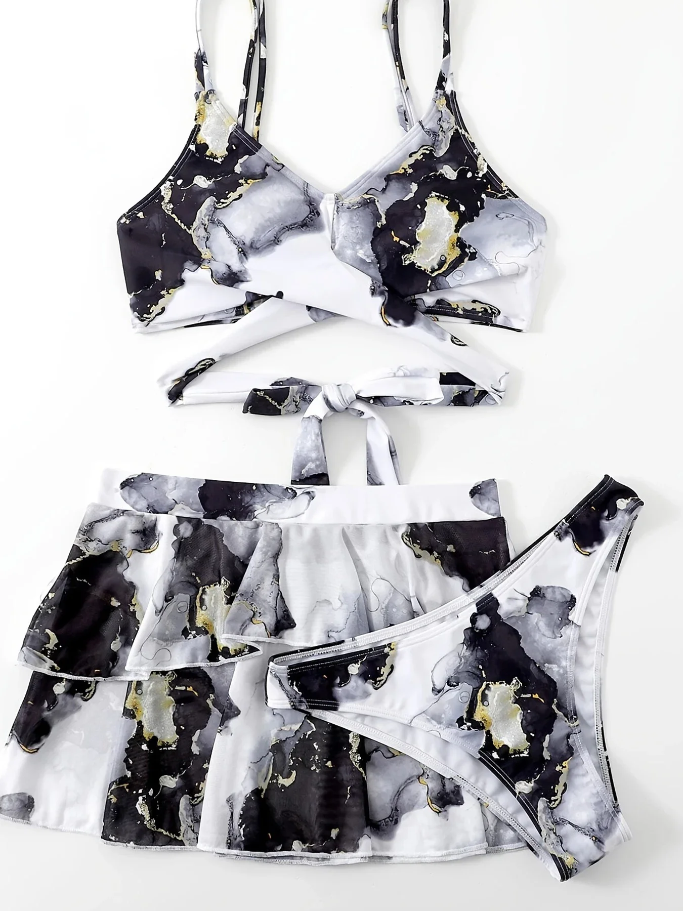 Vigoashely 2025 бикини с принтом