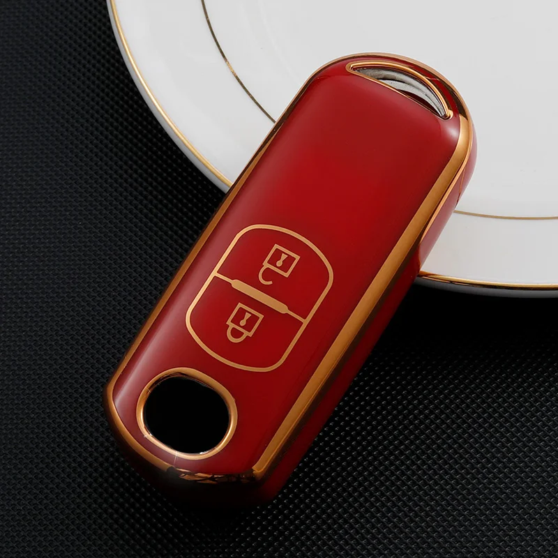 

Чехол из ТПУ для автомобильного ключа с дистанционным управлением, подходит для Mazda 2, 3, 6, Axela, Atenza, Φ X5, 2014, 2015, 2016, 2017, 2018, Smart 2, 3, 4 кнопки