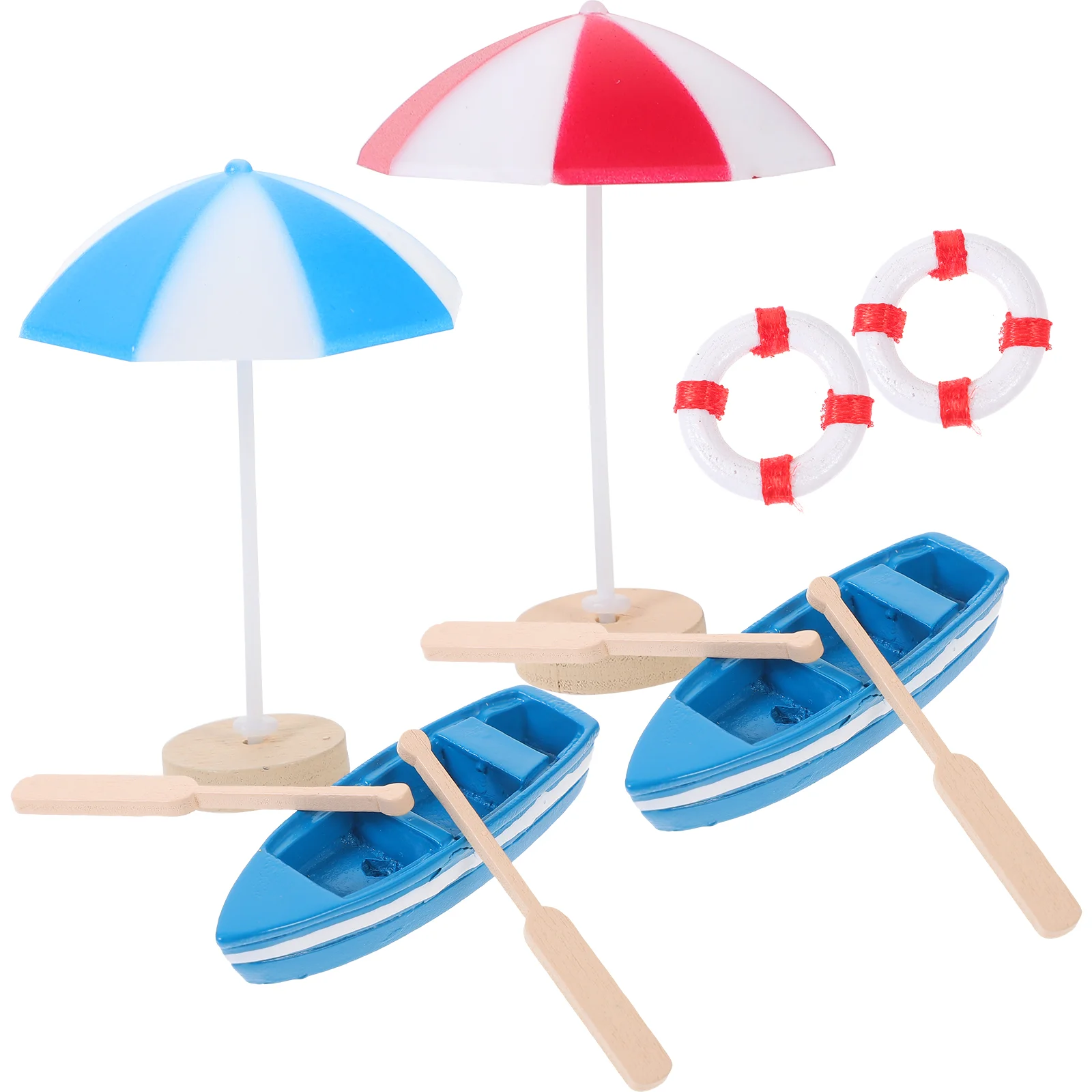 

Beach Chair Micro Scene Toys DIY Desktop Sandbox Decor Plastic Accessories