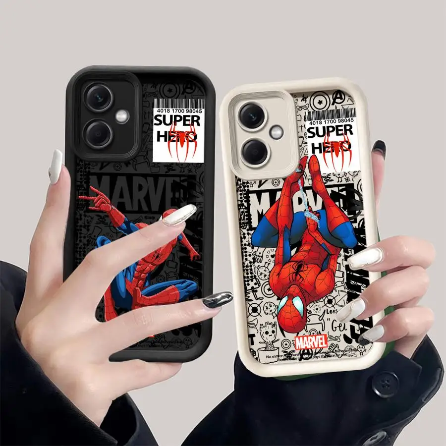 Чехол для телефона Xiaomi Poco X3 Pro C61 C50 X3NFC Redmi 12C 13 A2 Plus 12 13C противоударный чехол Funda Marvel