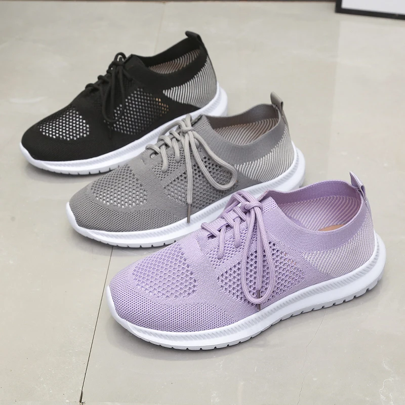 

Summer Casual White Shoes 2021 Fashion Cutouts Lace Canvas Women Shoes Hollow Breathable Platform Flat Shoes Woman Sneakers