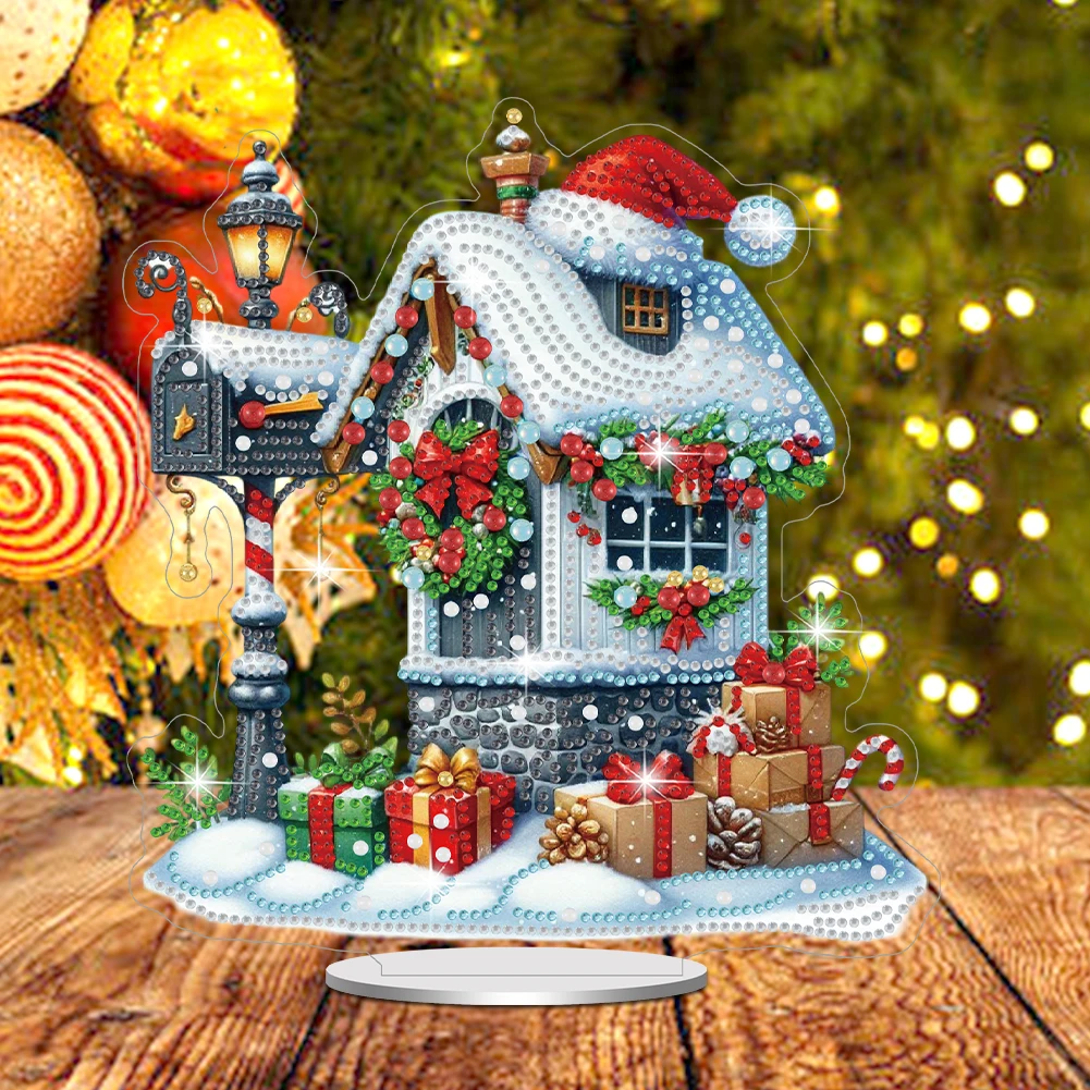 Акриловая рождественская тема специальной формы алмазная живопись набор