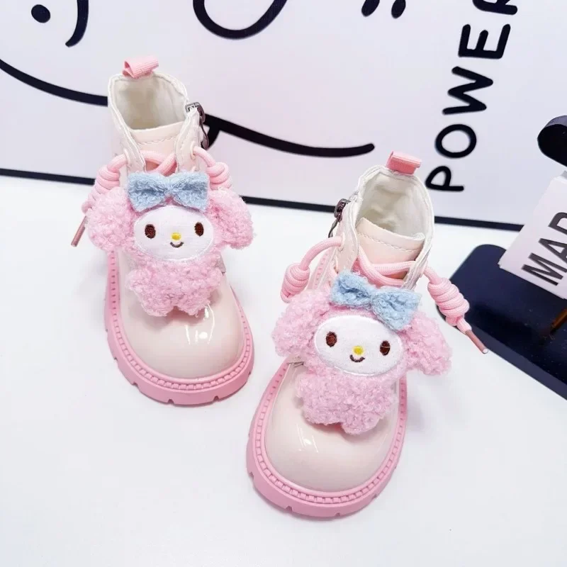 Girly Heart My Melody Anime Sanrio Ins Kawaii Модная обувь Милая мультяшная милая кукла Повседневные