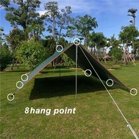 4x3m 3x3m ultra light and convenient waterproof garden canopy outdoor camping hammock beach canopy